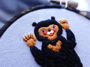 Tシャツ刺繍🪡 ＃愛しのマレーグマ