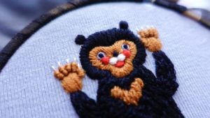 Tシャツ刺繍🪡 ＃愛しのマレーグマ